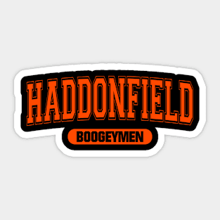 HADDONFIELD BOOGEYMEN Sticker